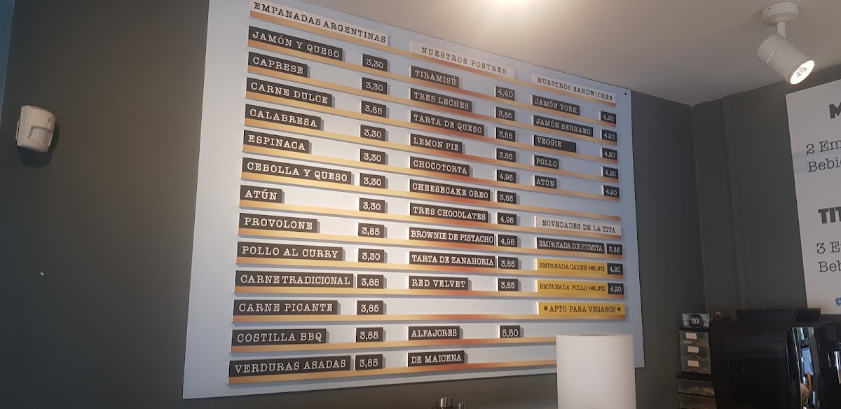 Menu Empanadas Tita De Buenos Aires-2